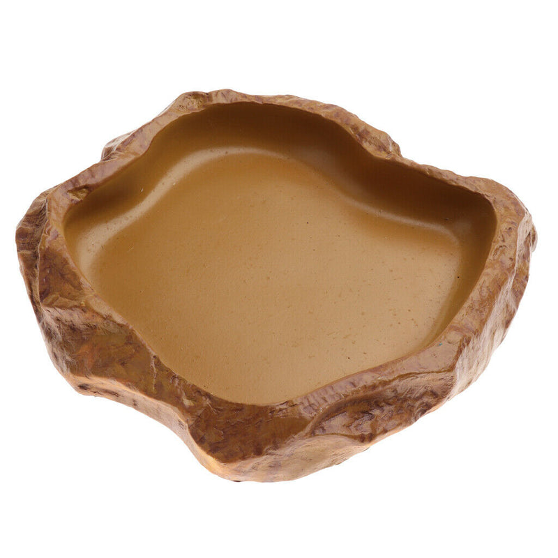 Reptile Water Drinker Dispenser Food Bowl