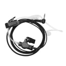 1 Pin Covert Acoustic Tube Earpiece Surveillance Headset With Ptt & Mic For
