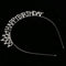 Happy Birthday Tiara Crystal Rhinestone Princess Crown Headwear Hair Jewelry