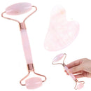 Facial Massage Crystal Roller Jade Roller Stone Natural Rose Beauty Skin Too Gw