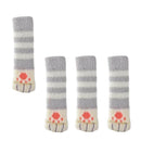 12Pcs High Elastic Cat Paws Design Furniture Feet Caps Cover/Chair Leg Socks