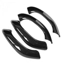 Carbon Fiber Style Car Interior Door Handle Cover Trim Car Accessories for