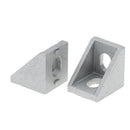 20Pcs 2020 corner fitting angle aluminum 17x20x20 connector bracket fastener,a