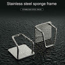 Kitchen Sink Drying Rack Sponge Storage Shelf Toilet Bathroom Soap Holder Hooks