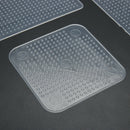 4pcs/pack Stretch Reusable Silicone Bowl Food Storage Wrap Cover Seal Fresh Lids