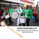 Drumsticks, Wool Felt Drum Sticks, Non-Slip Bass Drum Sticks, Indispensable