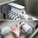 Bottle Washing Brush Cleaner Teapot Cup Glass Cleaning Suction Cup Wall R7K0