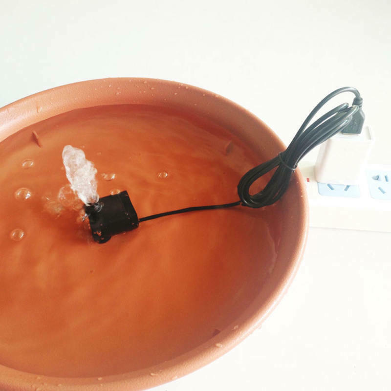 Mini DC5V Brushless Motor Submersible Water Pump with USB Connector Home