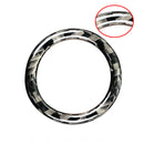 Engine Start Stop Button Ring Carbon Fiber Car Starting Button Decoration F