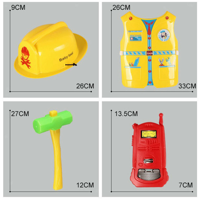 4x Engineering Educational Dress Construction Worker Suit for