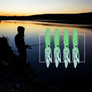 5pcs 8g/10cm Soft Squid Luminous Fishing Lures Saltwater Octopus Skirt Bait