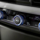 For Ford F150 2016-2018 Air Conditioner Audio Switch Decors Ring Cover Tr OXA