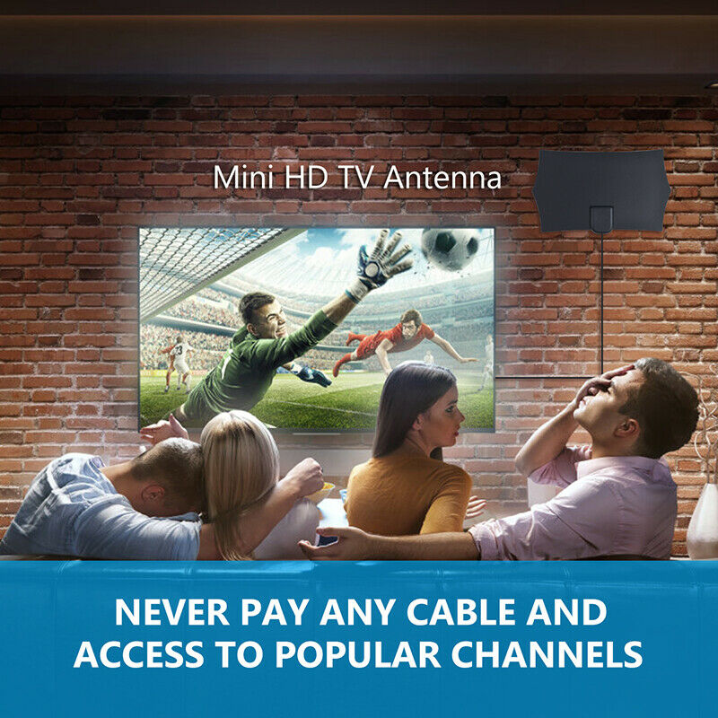 960 Miles Long Range 1080P Skywire 4K HDTV Aerial Indoor Digital TV Antenna New