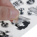 Halloween DIY Transparent Silicone Clear Stamps Scrapbooking Album Cards De JR