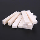 New 10PCS Best Guitar Bass Real Blank Bone Nut for LP Folk/Classical Guitar Tool