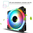 Jonsbo FR-701 3Pin+4Pin RGB LED Light Cooling Fan PC Case Chassis Heatsink Fan