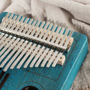 Kalimba 17 Key Thumb Piano Mbira Musical Instrument for Music Lover w/ Bag