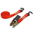 500cm Heavy Duty Ratchet Straps Tie Down Cargo Luggage UK Van P2N6