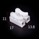30x Self Locking mini 2Pin Cable Connectors Quick Splice Lock Wire Terminals ~ï¼ˆ