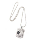 Husband Wife Love Jewelry Military Chains Air Force Pendants Dog Tag Necklace JR
