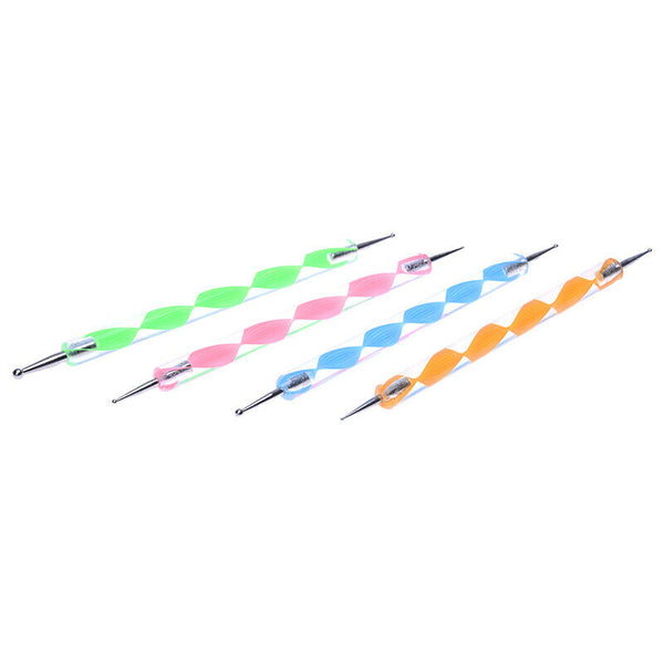 20pcs Nail Art Design Set Dotting Painting Polish Brush Pen Tools V5C8