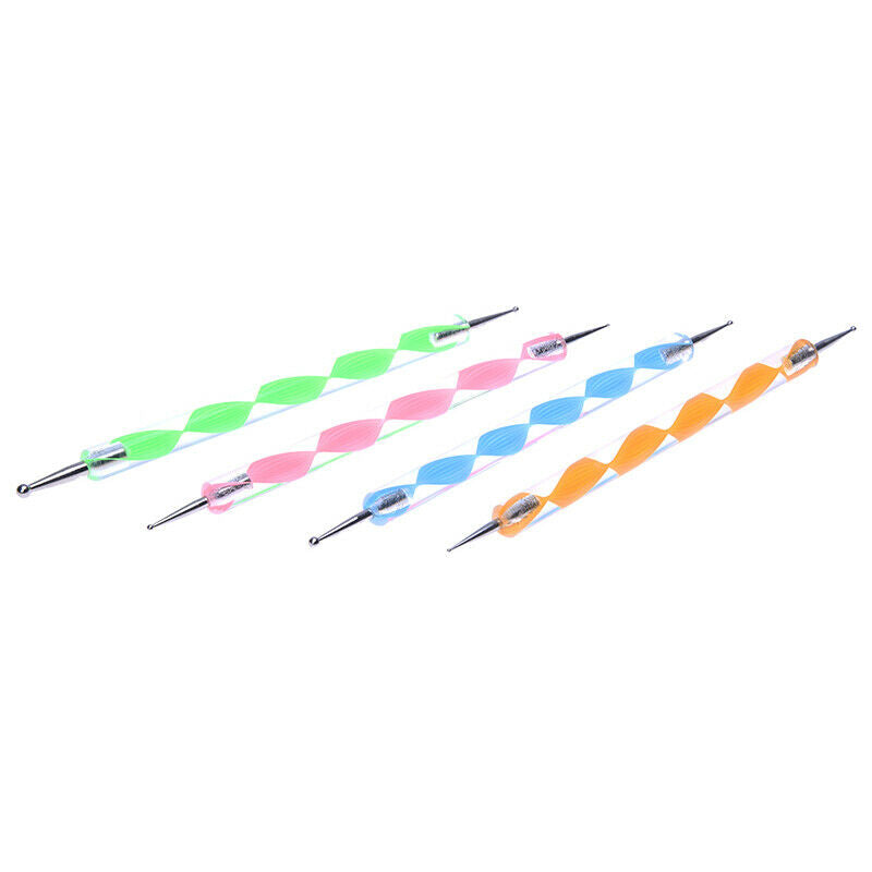 20pcs Nail Art Design Set Dotting Painting Polish Brush Pen Tools V5C8