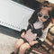 Cute Cat Girls Purse handbag Children Kid Cross-body shoulder bag Christmas L3J9