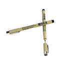 2pcs Micro Pens Tip Size 08, Suitable for Drawing, Sketching, Writing - Black