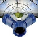 Garden Water Tap Splitter Adaptor Quick Thread Hose Pipe Connector-Adapter2-Way-