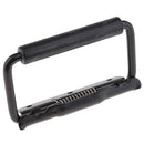 2 pcs Polished Chrome Door D Handle Pull Handle Pull Hinge Sliding Black