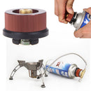 New Outdoor Camping Burner Conversion Head Stove Connector Gas Bottle Adaptor LJ