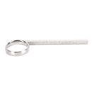 1pc Nickel Plated Metal Trumpet Valve Slide Finger Pull Ring For Trumpet CorneOZ