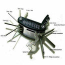 Multi Hex Wrench Motorcycle Key Screwdriver Travel Allen Repair Tool C0S9. T2U7