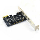 PCI Express SATA 3 Controller Card, 2 Port PCIe SATA III 6GB/s Internal Ada