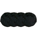 4pcs 32inch Wheel Tire Covers for RV Truck Car Camper Trailer (Black)
