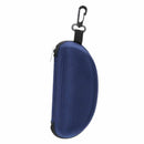 Protective Moulded Sunglasses and Reading Glasses Case Dark Blue Zipped Y2R6