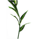 Artificial Flower Plastic Fabric Lily Deco for House Office white W7M7