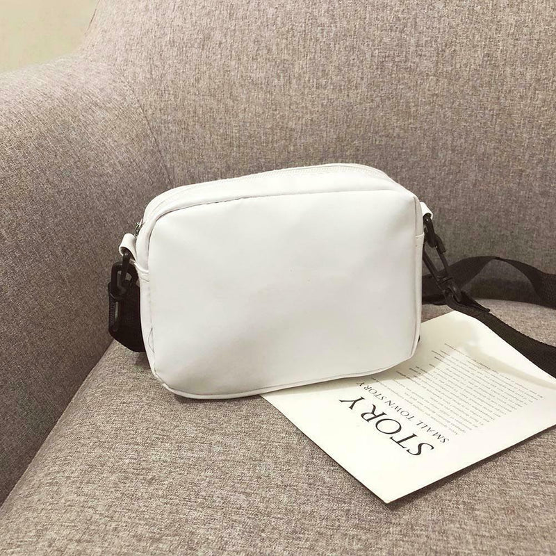 Cartoon Printing Square Shoulder Handbags Women PU Leather Crossbody Bag (6