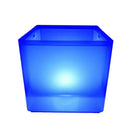 LED Ice Bucket RGB Color Double Layer Square Bar Beer Ice Bucket RGB Color