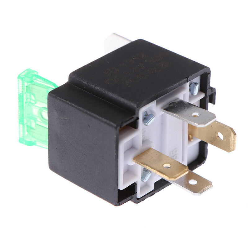 12V 30A Car Auto Automotive Heavy Duty Relay 4Pin Fuse Fused On/Off SPSTB Ew