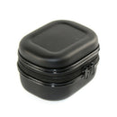 1pc Black Fishing Reel Box Protective Hard Case Bait Pocket Portable Baitcasting