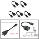 Micro USB Male host to USB Female OTG Adapter Cable For Android Tablet MZE NPX