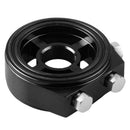 Oil Pressure Gauge Filter Sandwich Adapter Plate for 1/8 Npt Temperature Se F7R3