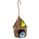 2Pcs Hanging Wildlife Bird Lounge Nest Garden Pocket Birds Rest House Handmade &