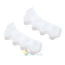 2X Gel Silicone Bunion Corrector Toe Protector Straightener Spreader Separator A