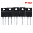 5Pcs SPA17N80C3 17N80C3 17A/800V transistor TO-220 high qual ME