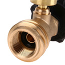 Propane Tank Gauge Gas Grill BBQ Pressure Meter Indicator Fuel Brass