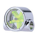 G1/4 5-Leaves Impeller Metal Water Flow Meter for PC Water Cooling System # #s