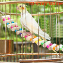 Wood Parrot Drawbridge Bird Ladder Climb Cableway Hamster Toys Birdcage Bridg Gw