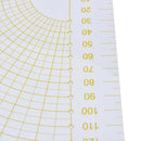 tailor sewing tools quilting patchwork scrapbook circle fan foot seam ruler AS3C